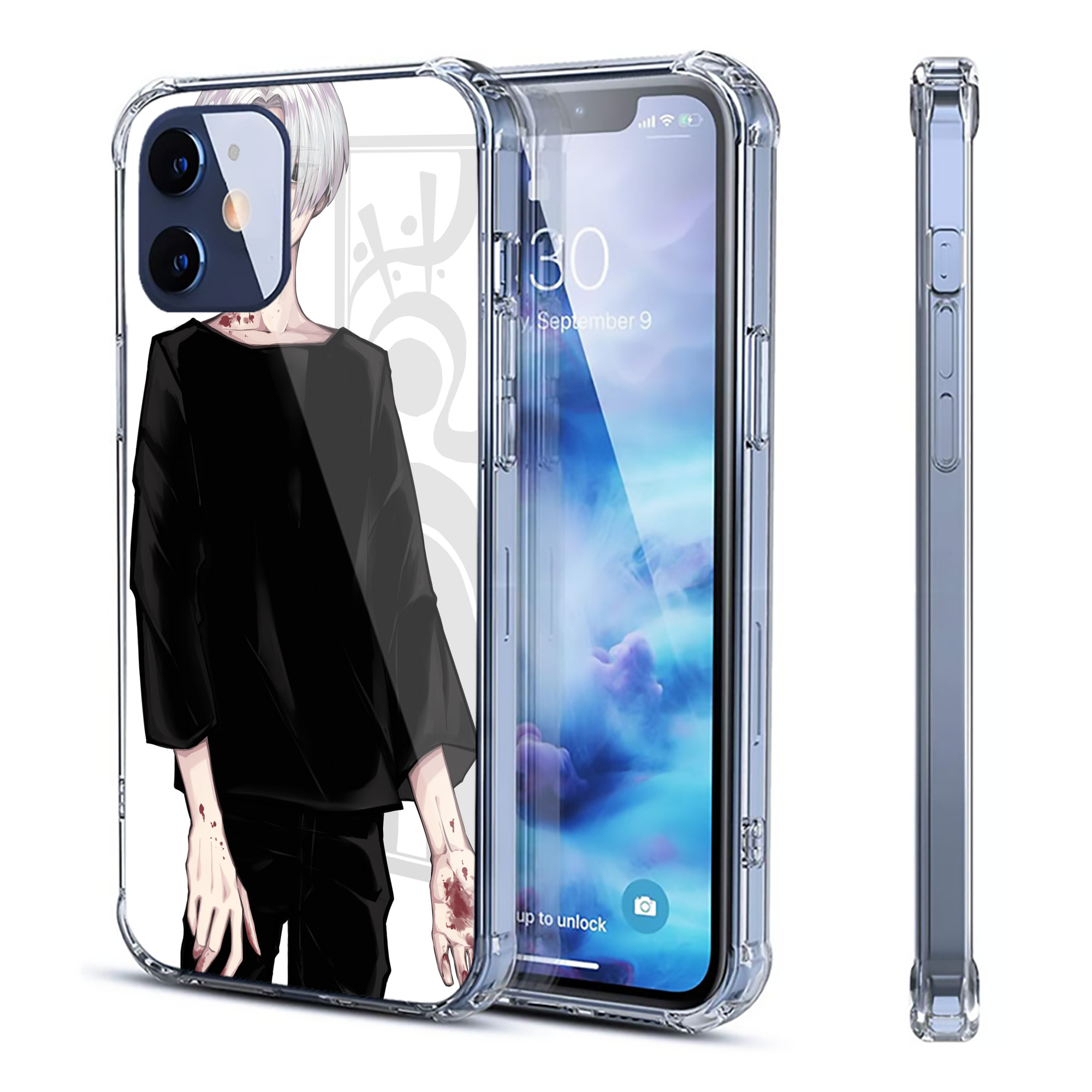（画像用） 東京リベンジャーズ Tokyo Revengers 【iPhone 12シリーズ対応】透明スマホケース（クリアソフトケース）